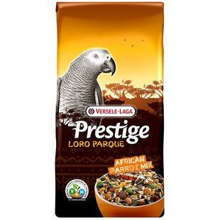 Versele-Laga Prestige Loro Parque African Parrot Mix ВЕРСЕЛЕ-ЛАГА ПРЕСТИЖ ЛОРО ПАРК АФРИКАНСЬКИЙ ПАПУГА повнораціонний корм для середніх та великих африканських папуг 222041 фото