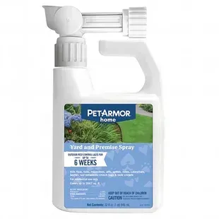 PetArmor Home Yard and Premise ПЕТАРМОР ХОУМ ЯРД спрей від бліх, кліщів, комарів, комах надворі та в нежитлових приміщеннях