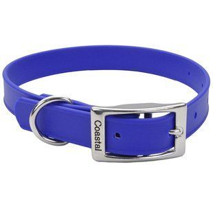Coastal Fashion Waterproof Dog Collar КОСТАЛ биотановый ошейник для собак 04612_BLU17 фото